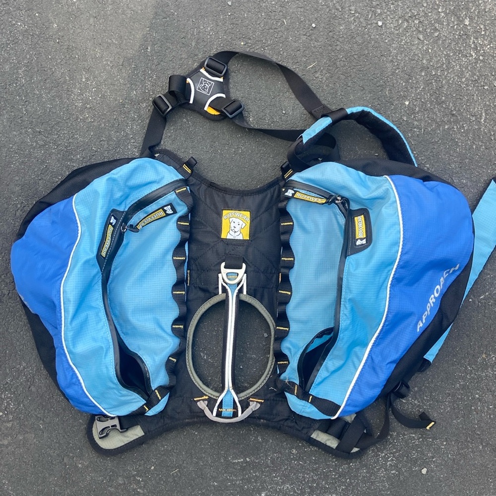 Ruffwear dog hiking backpack